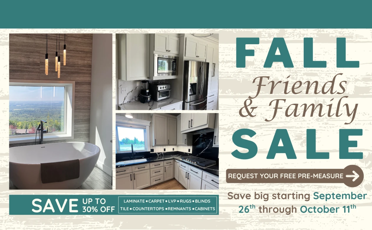 Save up to 30% on all flooring products