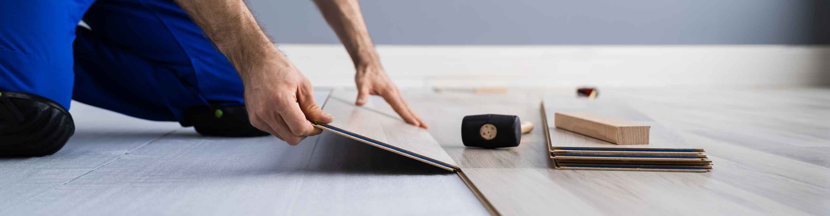 Fairbanks, AK, installation of wood look flooring