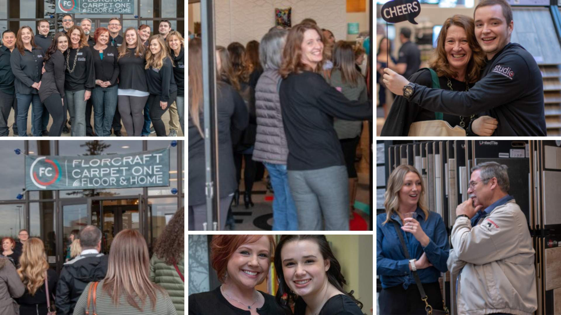 grand opening flooring store images